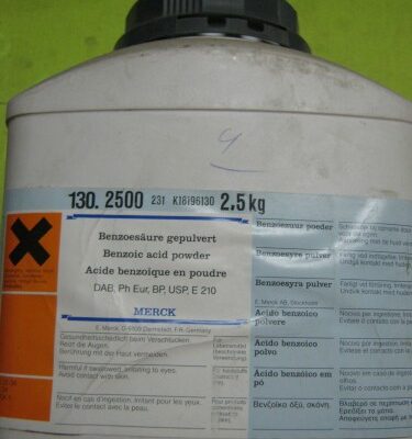 بنزوئیک اسید مرک آلمان کد 100130