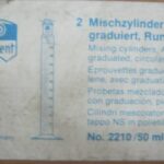 استوانه مدرج 50 میلی لیتری دربدار ساخت آلمان - تصویر 3