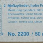 استوانه مدرج 50 میلی لیتری ساخت آلمان - تصویر 3