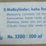 استوانه مدرج 500 میلی لیتری ساخت آلمان - تصویر 3