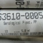 پیپت مدرج 5 میلی لیتری پلی پروپیلنی ساخت امریکا - تصویر 2