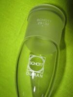 رابط شیشه ای تقطیر خمیده شات دوران با روداژ 29/32 - تصویر 2