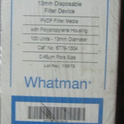 کاغذ صافی 0.45 میکرون واتمن انگلستان (ممبران فیلتر سر سرنگی)
