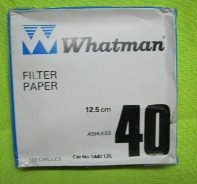 کاغذ صافی واتمن 40 سایز 12.5 سانتی متری