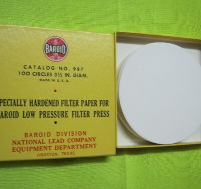 کاغذ فیلتر پرس 3.5 اینچ باروید امریکا