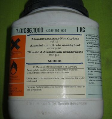 نیترات آلومینیوم مرک آلمان کد 101086