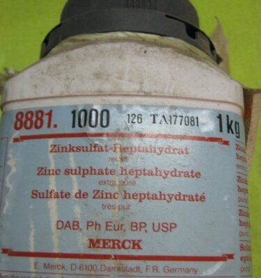 سولفات روی مرک آلمان کد 108881