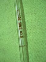 پیپت شیشه ای حبابدار ( پیپت ژوژه) 5 میلی لیتری