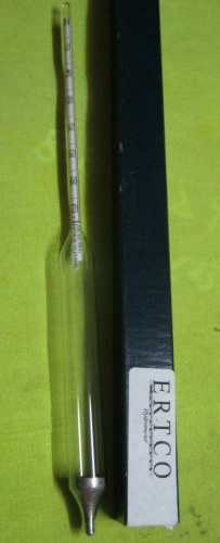 Thermo-Scientific-ERTCO-Hydrometer-e1386610785784 هیدرومتر ( چگالی سنج ) 1310 - 1240 ساخت آمریکا - تصویر 1